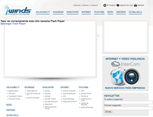 Tablet Screenshot of iwinds.com.ar